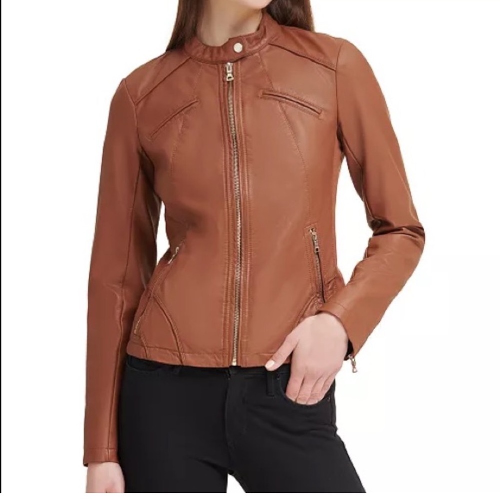 Guess Faux Leather Jacket